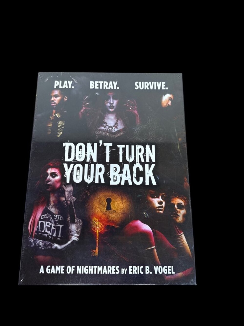 Don't Turn Your Back A Game Of Nightmares by Eric B. Vogel Board Game New in Box